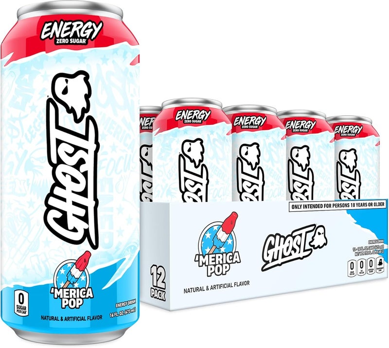 Ghost مشروب الطاقة GHOST ENERGY x FAZE CLAN (FAZE POP) - خالي من السكر قبل التمرين - Image 1